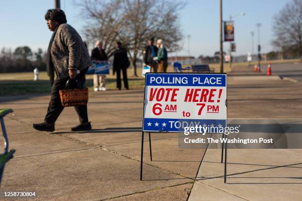 Polling station in Virginia's 4th Congressional District is open for a special election to fill the open seat previously held by the late Democratic...