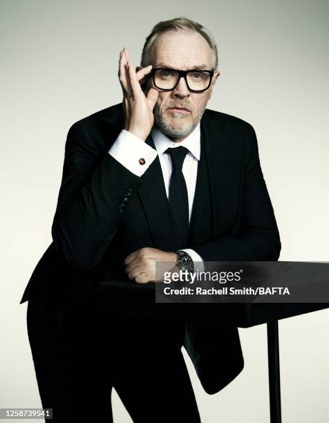 Comedian Greg Davies is photographed at BAFTA's television awards with P&O Cruises on May 14, 2023 in London, England.