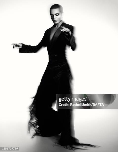 Actor Layton Williams is photographed at BAFTA's television awards with P&O Cruises on May 14, 2023 in London, England.