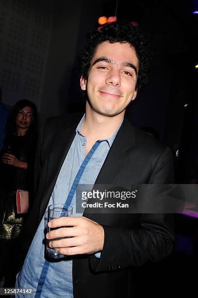 Producer Nathanael Karmitz attends the Bal Jaune Fiac 2010 at the Pavillon Cambon Capucines on October 22, 2010 in Paris, France.
