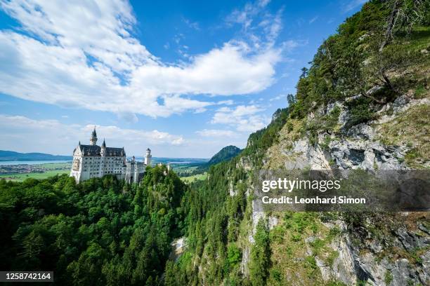 View from the Marienbruecke bridge over the Poellat gorge near Neuschwanstein Castle following the death of a 21-year-old female American student, on...