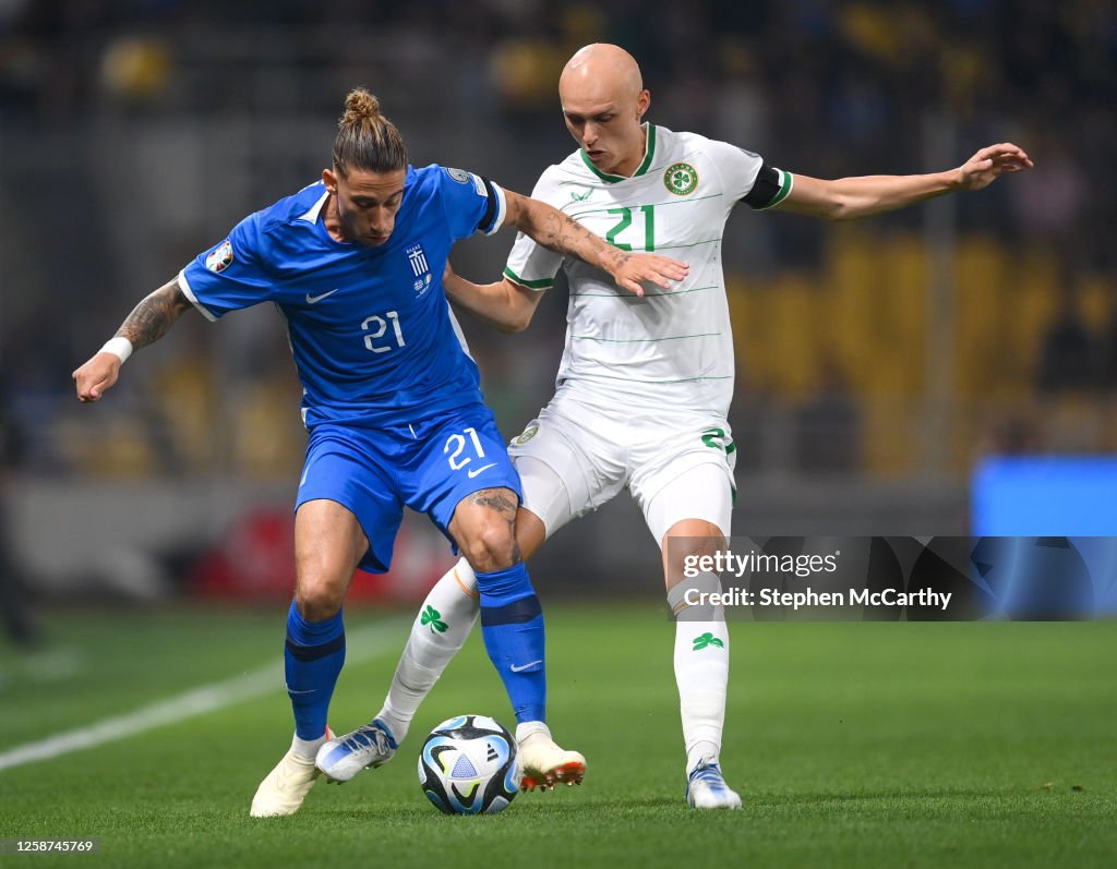 Greece v Republic of Ireland - UEFA EURO 2024 Championship Qualifier
