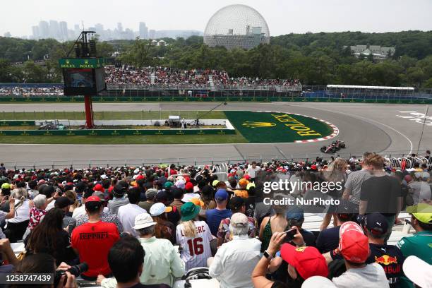 First practice ahead of the Formula 1 Grand Prix of Canada at Circuit Gilles Villeneuve in Montreal, Canada on June 16, 2023.
