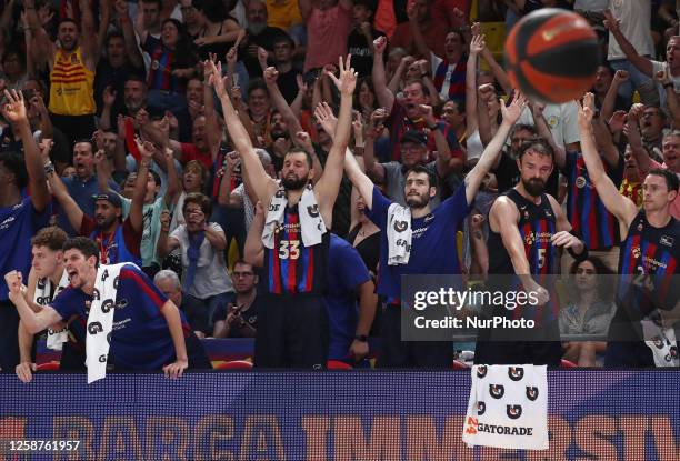 Nikola Mirotic during the match between FC Barcelona and Real Madrid, corresponding to the first match of the final Playoff of the Liga Endesa,...