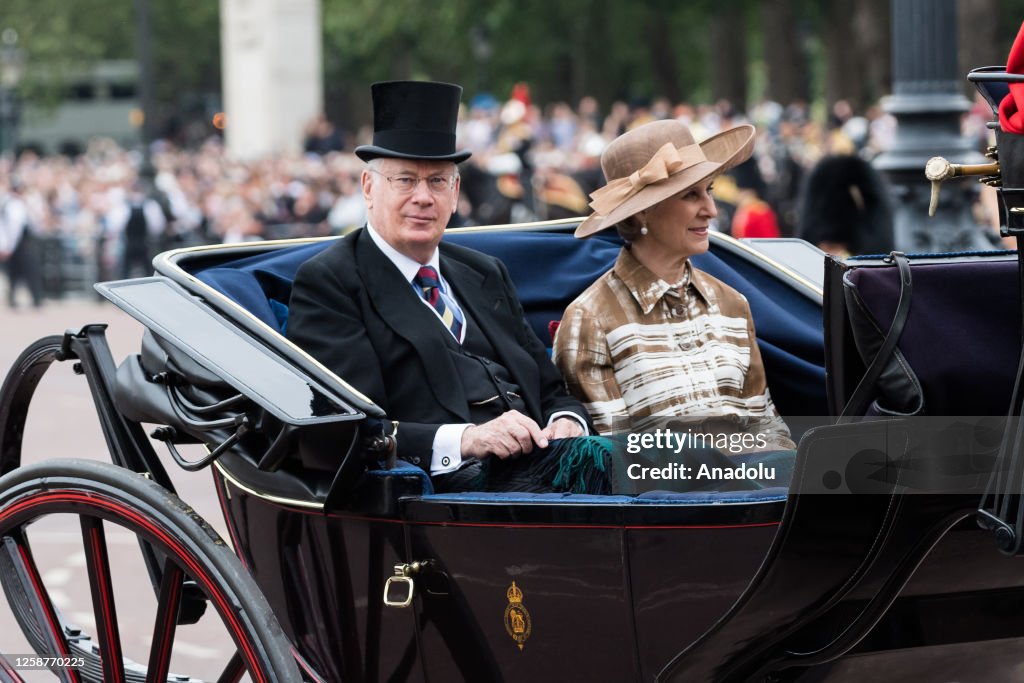 Trooping the Colour King's Birthday Parade in London