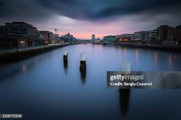 dublin city - ireland - dublin skyline ストックフォトと画像