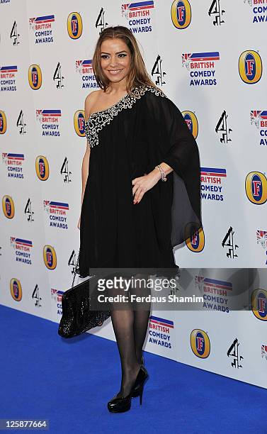 Elen Rivas attends British Comedy Awards at Indigo at O2 Arena on January 22, 2011 in London, England.