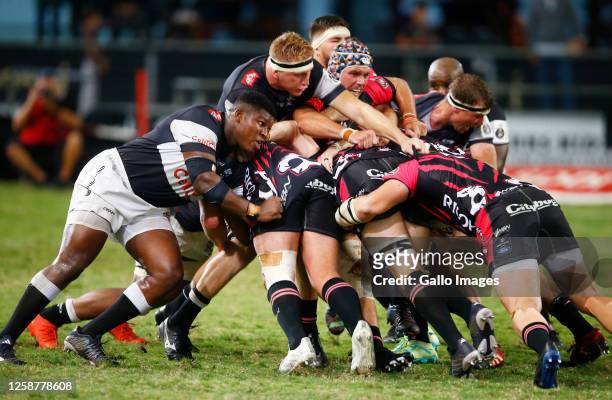 General views during the Currie Cup, Premier Division semi final match between Cell C Sharks and Airlink Pumas at Hollywoodbets Kings Park on June...