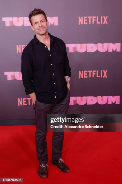 Zack Snyder attends the Netflix's Tudum: A Global Fan Event 2023 at Fundação Bienal de São Paulo on June 17, 2023 in Sao Paulo, Brazil.