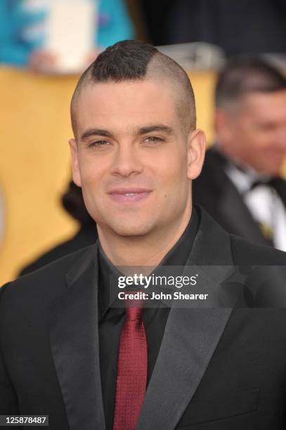 Actor Mark Salling arrives at the TNT/TBS broadcast of the 17th Annual Screen Actors Guild Awards held at The Shrine Auditorium on January 30, 2011...