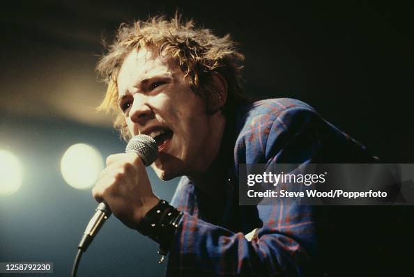 Singer Rotten English musician Johnny Rotten , lead singer of punk band the Sex ...