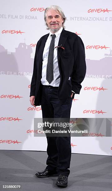 Filmmaker Ricky Tognazzi attends the "Il Padre E Lo Straniero" photocall during The 5th International Rome Film Festival at Auditorium Parco Della...