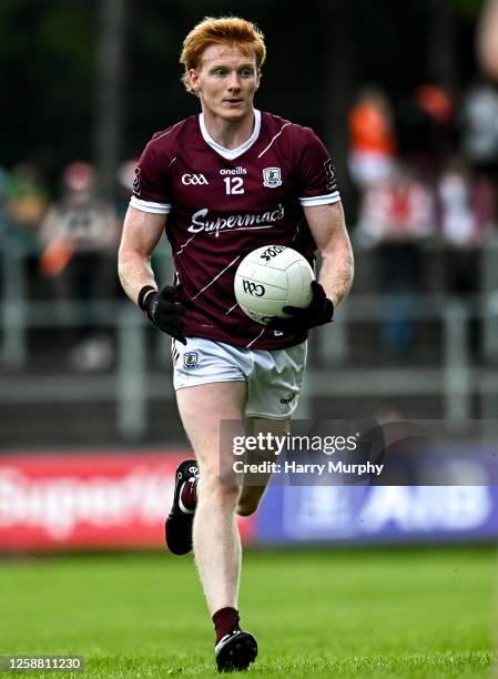 Leitrim , Ireland - 18 June 2023; Peter Cooke of Galway during the GAA Football All-Ireland Senior Championship Round 3 match between Galway and...