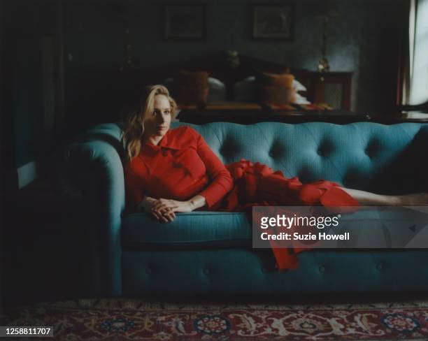 Actor Niamh Algar is photographed for Fabric magazine on February 27, 2023 in London, England.
