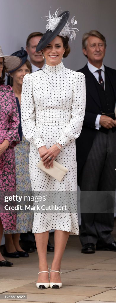 The Order Of The Garter Service At Windsor Castle