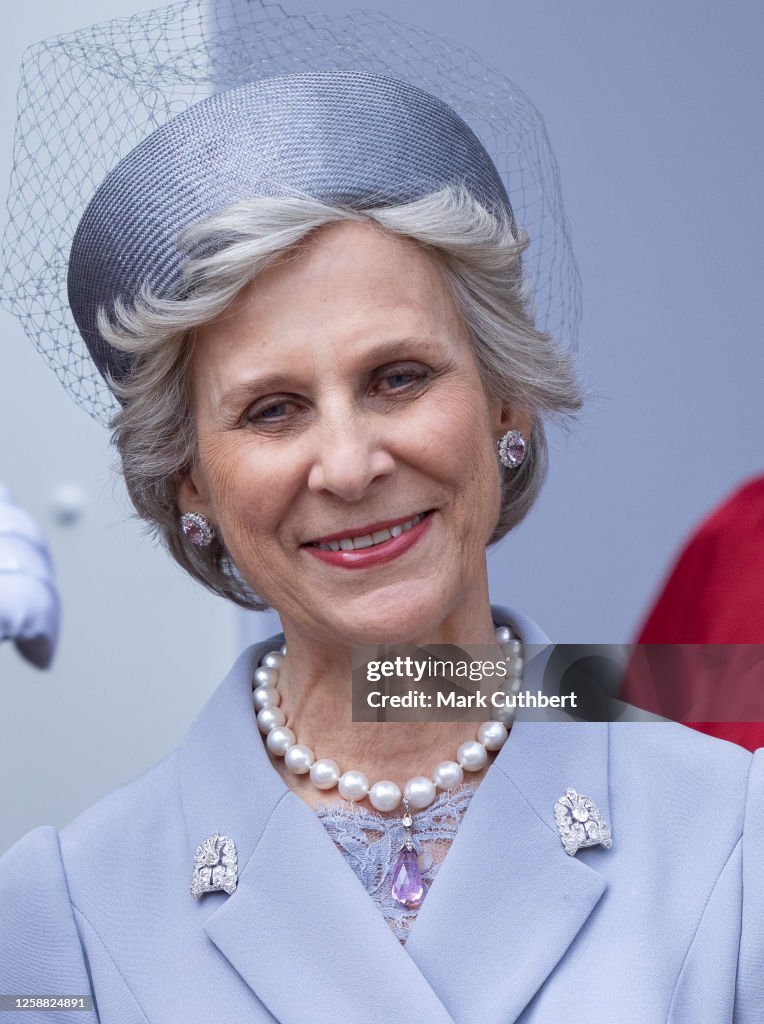 The Order Of The Garter Service At Windsor Castle