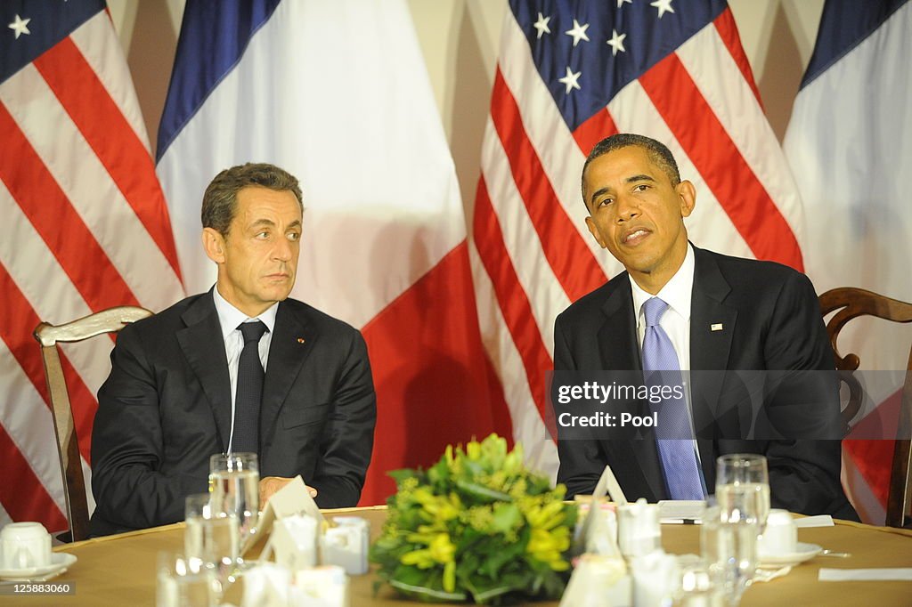 Obama Meets With World Leaders During United Nations General Assembly