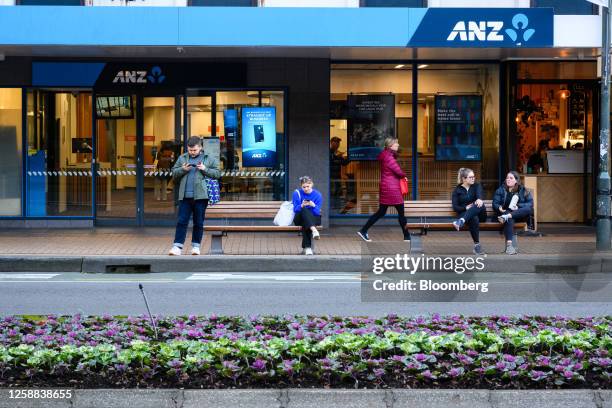 An Australia & New Zealand Banking Group Ltd. Bank branch in Wellington, New Zealand, on Tuesday, June 20, 2023. New Zealand's government announced...