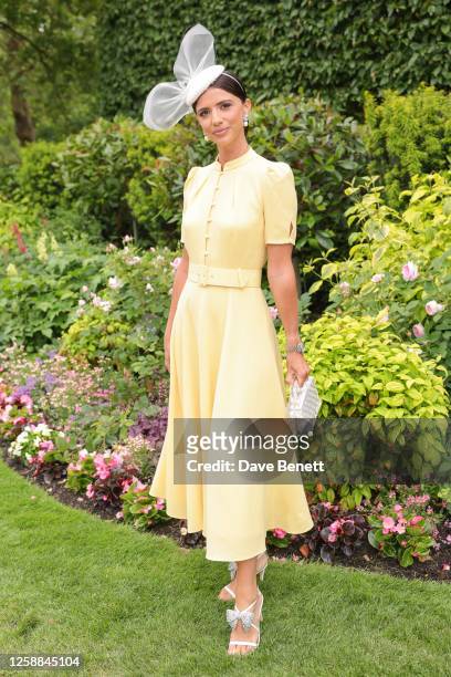 Lucy Mecklenburgh attends day one of Royal Ascot 2023 at Ascot Racecourse on June 20, 2023 in Ascot, England.