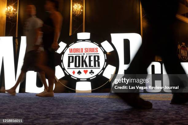 The first day of the World Series of Poker is underway at Horseshoe Las Vegas on Tuesday, May 30 in Las Vegas.