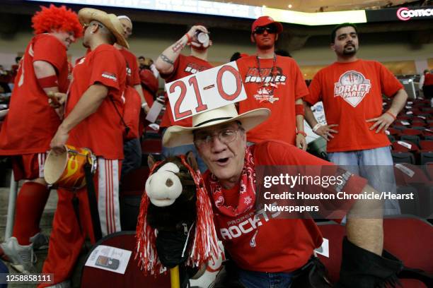 Houston Rockets Rowdy Cowboy Game Photos and Premium High Res Pictures - Getty Images