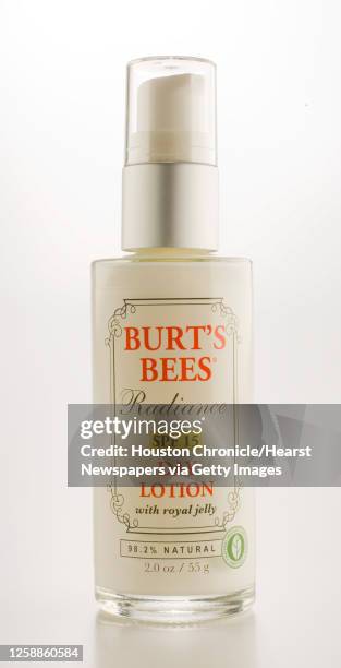 Burt's Bees Radiance Day Lotion with royal jelly, photographed in the Chronicle studio, Tuesday, Sept. 1 in Houston. For Mary Vuong, for or trend...