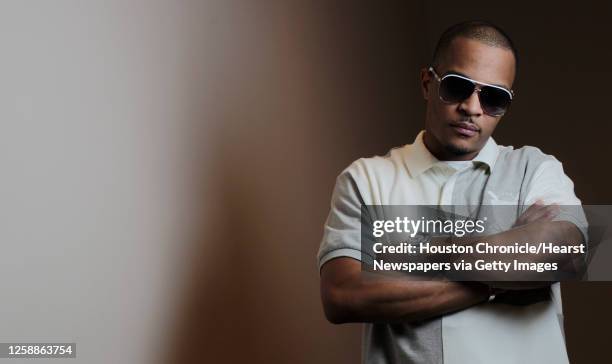 Actor/rapper T.I. Photographed at the St. Regis Hotel, Friday,Aug. 13 in Houston. T.I. Is in town to promote the film Takers. He plays a recently...