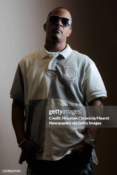 Actor/rapper T.I. Photographed at the St. Regis Hotel, Friday,Aug. 13 in Houston. T.I. Is in town to promote the film Takers. He plays a recently...