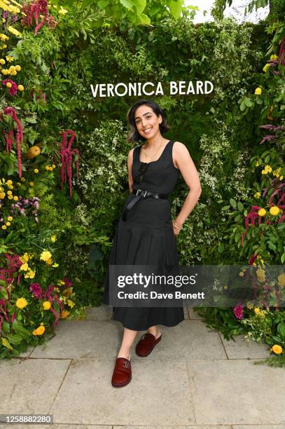 Gurlaine Kaur Garcha attends Veronica Beard's Summer Fair party at The Serpentine Pavilion on June 20, 2023 in London, England.