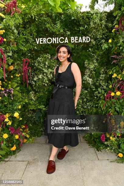 Gurlaine Kaur Garcha attends Veronica Beard's Summer Fair party at The Serpentine Pavilion on June 20, 2023 in London, England.