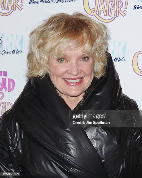 Christine Ebersole attends the Off-Broadway opening night of "The Road to Qatar" at The York Theatre at Saint Peter?s on February 3, 2011 in New York...