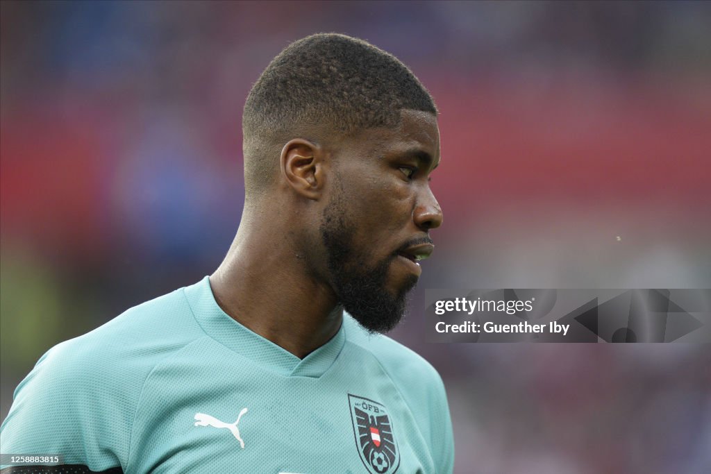Kevin Danso of Austria during the UEFA EURO 2024 qualifying round