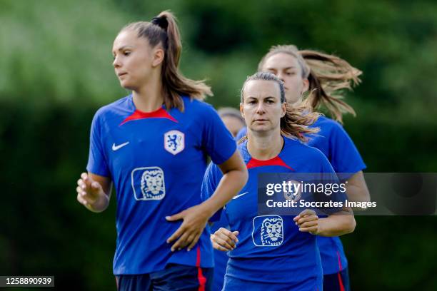 Renate Jansen of Holland Women during the Training WomenTraining Holland Women at the KNVB Campus on June 21, 2023 in Zeist Netherlands