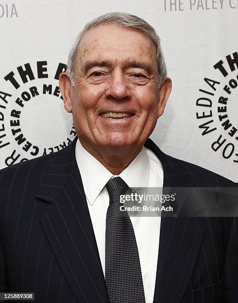 Newscaster Dan Rather attends the "Walk In My Shoes: Conversations Between A Civil Rights Legend and His Godson on The Journey Ahead" Book Event at...