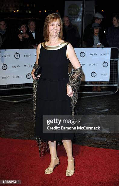 Ruth Sheen arrives at The 31st London Film Critics' Circle Awards at BFI Southbank on February 10, 2011 in London, England.