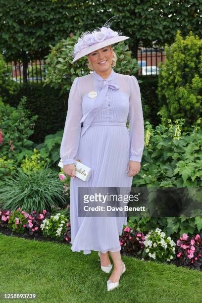 Natalie Rushdie attends day two of Royal Ascot 2023 at Ascot Racecourse on June 20, 2023 in Ascot, England.