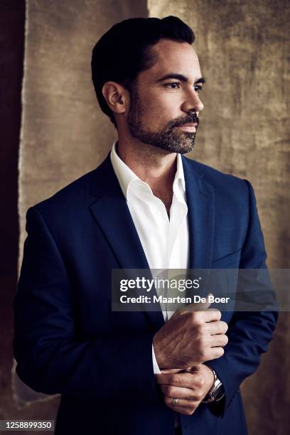 Danny Pino of FX's 'Mayans MC' poses for a portrait during the 2018 Summer Television Critics Association Press Tour at The Beverly Hilton Hotel on...