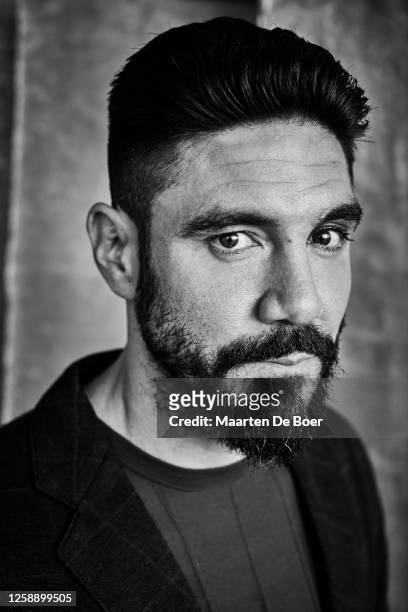 Clayton Cardenas of FX's 'Mayans MC' poses for a portrait during the 2018 Summer Television Critics Association Press Tour at The Beverly Hilton...