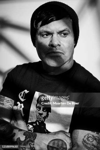 Elgin James of FX's 'Mayans MC' poses for a portrait during the 2018 Summer Television Critics Association Press Tour at The Beverly Hilton Hotel on...