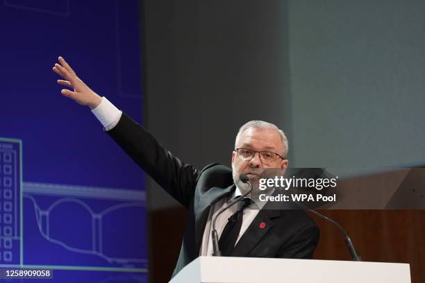 German Valeriiovych Galushchenko, Minister of Energy of Ukraine during a breakout meeting on power of transformation and building back better in the...