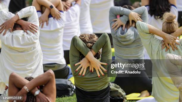 9th International Day of Yoga is hosted by Ruchira Kamboj, Permanent Representative of India to the United Nations and led by Prime Minister of...