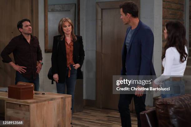 Episode "15242" - "General Hospital" airs Monday - Friday, on ABC . DOMINIC ZAMPROGNA, NANCY LEE GRAHN, CAMERON MATHISON, KELLY MONACO