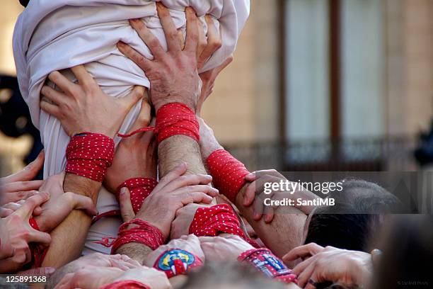 mainstays puntales - castellers bildbanksfoton och bilder