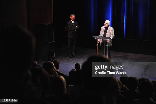 Frank Gilroy attends the 63rd annual Writers Guild Awards at the AXA Equitable Center on February 5, 2011 in New York City.