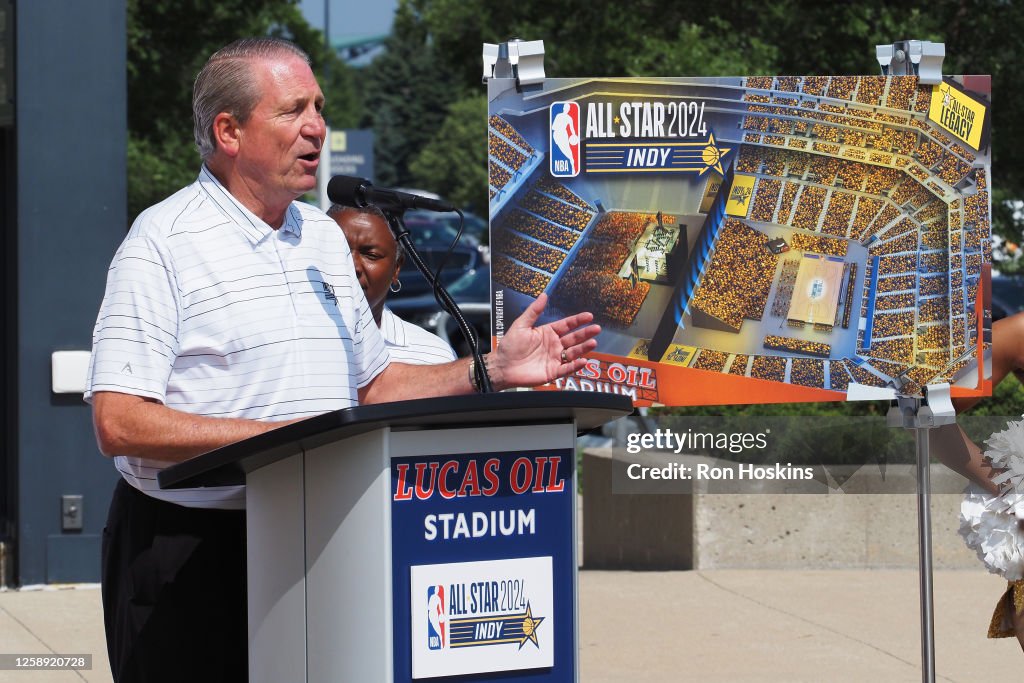 NBA ALL-STAR 2024 HOST COMMITTEE UNVEILS LUCAS OIL STADIUM AS MULTI-PURPOSE VENUE FOR NBA ALL-STAR 2024