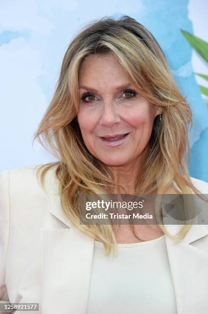 Kim Fisher attends the Raffaello Summer Day 2023 In Berlin at KPM on June 21, 2023 in Berlin, Germany.