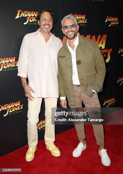 Balir Mathies Ernesto Mathies and Rodner Figueroa attend the