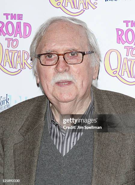 Thomas Meehan attends the Off-Broadway opening night of "The Road to Qatar" at The York Theatre at Saint Peter's on February 3, 2011 in New York City.