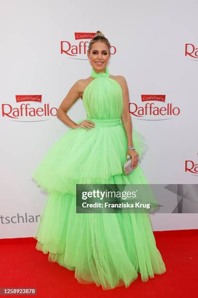 Sylvie Meis during the "Raffaello Summer Day" at KPM Hotel & Residences on June 21, 2023 in Berlin, Germany.