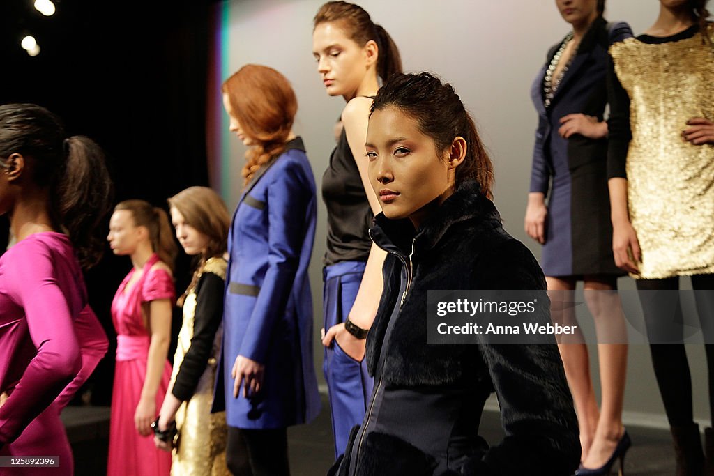 Yuna Yang - Presentation - Fall 2011 Mercedes-Benz Fashion Week